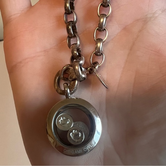 Origami Owl Silver Charm Bracelet - Picture 4 of 6